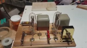 Усилитель на самодельных радиолампах