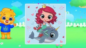 Детский, развивающий и развлекательный мультфильм, видео-головоломка.