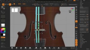 9. Подставка для подбородка и струны