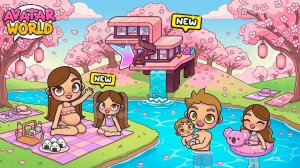 МИР АВАТАР ВОРЛД МАМА И РЕБЕНОК AVATAR WORLD