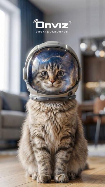 Даже котик считает это космосом!