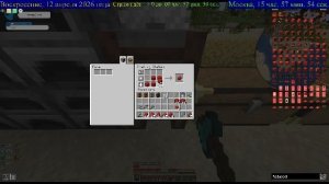 Играю в Minecraft, ver. 1.21.1, на хардкорном сервере. Выживаем! :-)