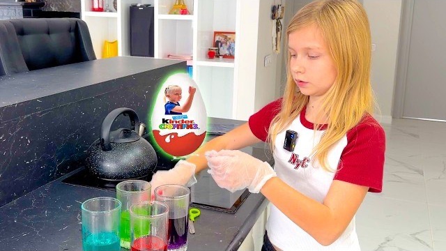 СОФУНЬЯ ШАЛУНЬЯ - СОФИЯ И НИКА СДЕЛАЛИ НЕОБЫЧНЫЕ ЯЙЦА.