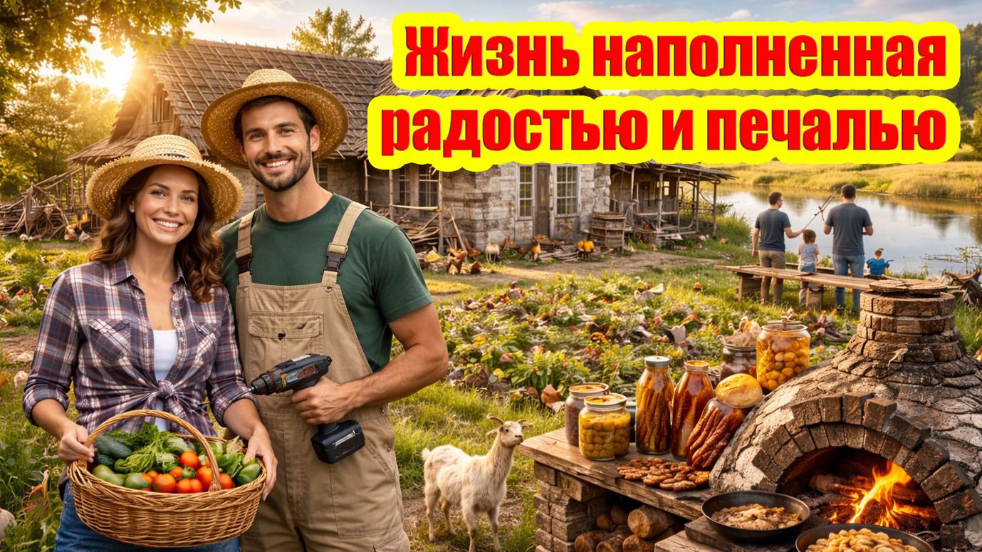 Жизнь - это смесь счастья и грусти, приростов и убытков. Осенний урожай с грядки.