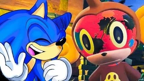 Декарт играет В Соник Форсес. Серия 4