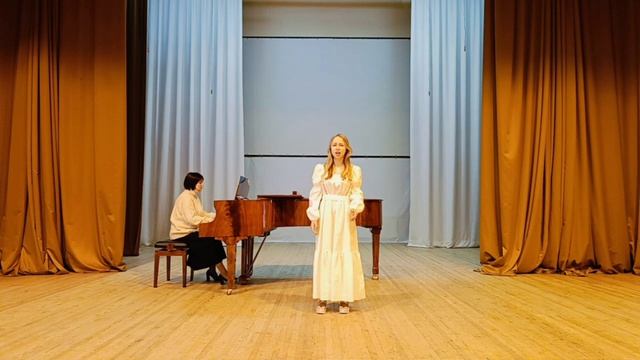 Музыка А. Гурилева, слова Н.Огарева 