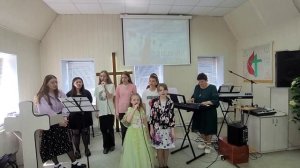 Пой  Господу  пой христианская  песня