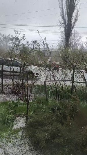 Град стихия в Волгограде