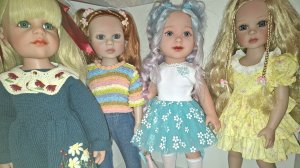 Обзор кукол Swe Dixion. Рыжуля и Блондинка.