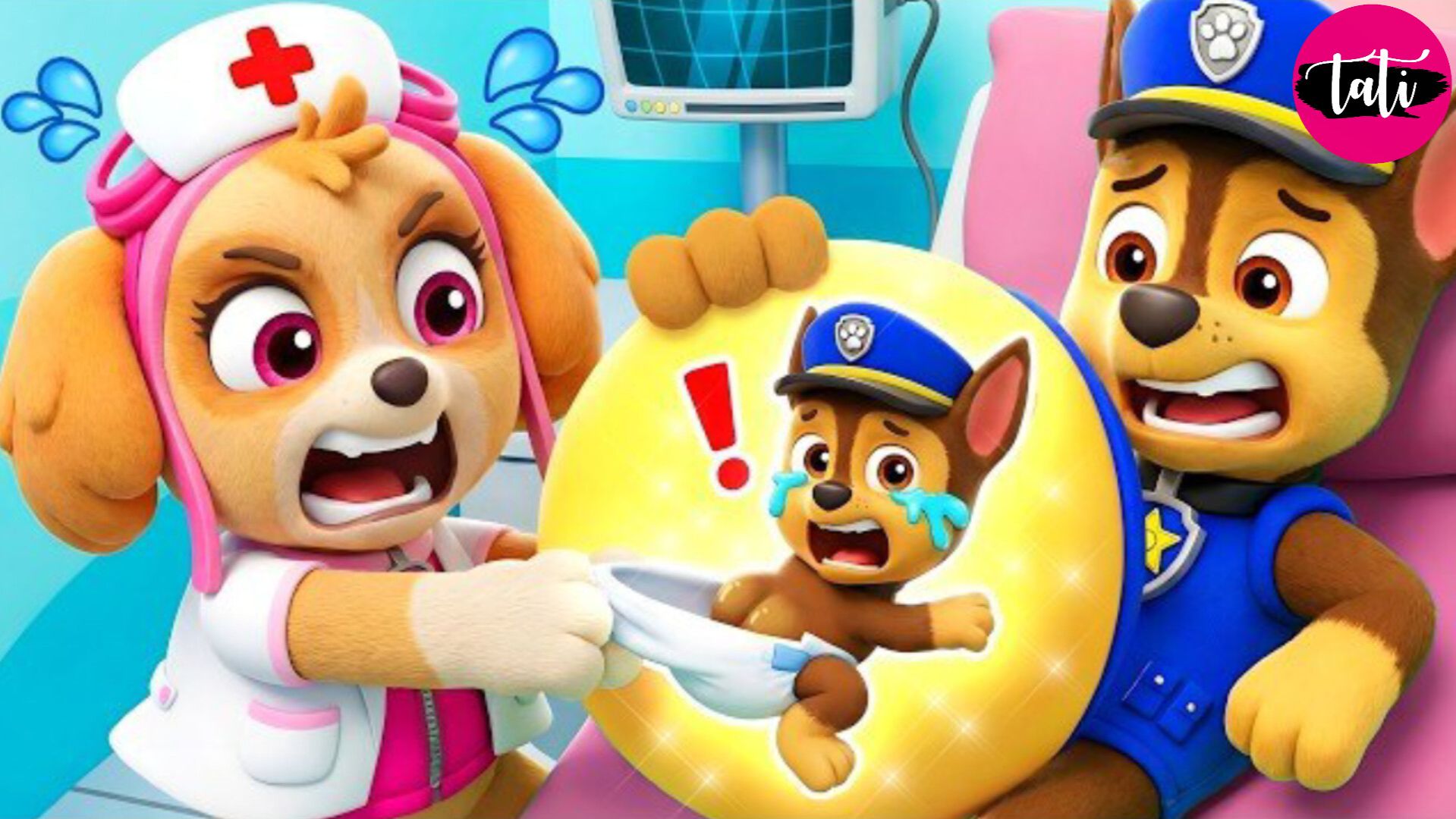 Щенячий патруль и Маршалл. Залипательное видео. Мультфильм для детей и малышей. Анимация 392