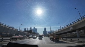 Поездка Бутырская улица - Багратионовский проезд  30 марта 2026. Москва , Россия.