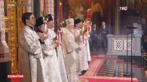 Православные христиане встречают Пасху