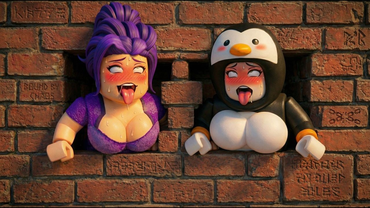 R63 ЛИЛЛИ ЛАВБРЕЙДС и ПИНГВИН ГУГУГАГА ЧТО ЗА?  УКРАДИ БРЕЙНРОТ Roblox