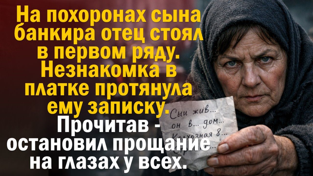 Жизненная история | Читает Андрей. Незнакомка в платке знала то, чего не знал родной отец