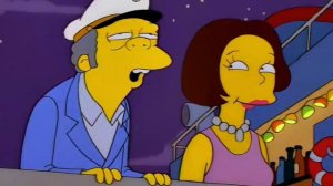 Гомер угоняет машину Мо