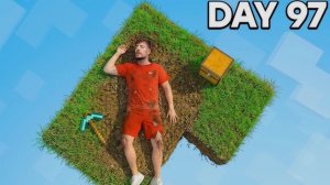 Mr Beast Я выжил 100 дней в СКАЙБЛОКЕ