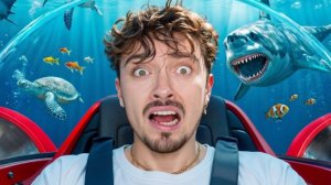 Впервые спустился на дно океана на одном блоке в океане в Minecraft! Рафт в майнкрафт!