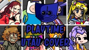 POPPY PLAYTIME МУЗЫКАЛЬНАЯ БИТВА РАЗНЫЕ ПЕРСОНАЖИ ПОЮТ (FNF PLAYTIME, НО ВСЕ ПОЮТ) ФНА FNF РЭПЧИК FR