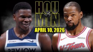 11.04.2026 | ОБЗОР МАТЧА | Хьюстон Рокетс - Миннесота Тимбервулвз | Highlights