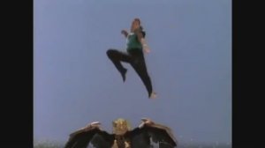 Power Rangers Mighty Morphin Зеленый рейнджер Томми Оливер против Голдара.