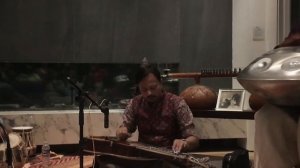 Raga Kirwani (Slide Guitar, Handpan) | Rhitom Sarkar | Washington DC