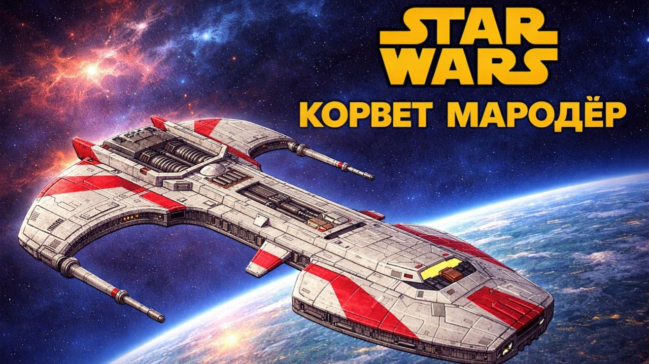 Корвет «Мародер» - малоизвестный легкий боевой корабль