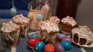 Христос Воскресе🙏🌿 Красим яйца🥚, печём куличи🍪