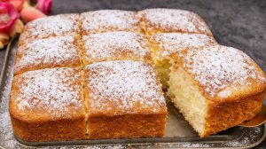 Бабушкин Лимонный Кекс за 5 минут, Тающий во рту!