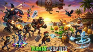 PvZ Naruto VS Zombies Растения против зомби