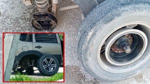 ОТВАЛИЛОСЬ КОЛЕСО! Как доехать домой?