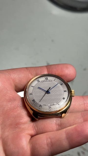 Часы Ракета-Breguet (эмаль+золото СССР)