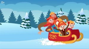 Русская зим. Детские мультики и песни