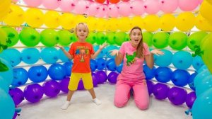 Balloons Cube Challenge с Крисом