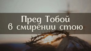 Перед Тобой в смирении стою || Cоло (Илья Лисицын)