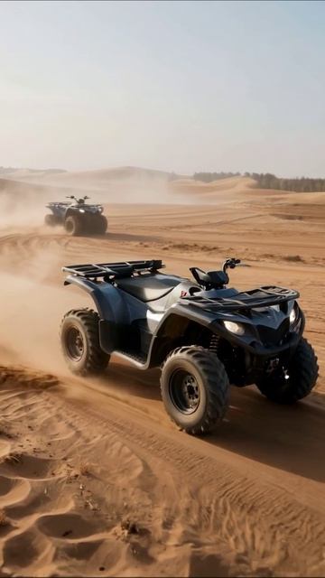 Экстремальные покатушки на квадроциклах по пескам #квадроцикл #приключения #экстрим