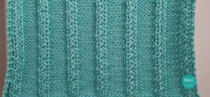 Летний узор "Мережка" для 2-х фонтурной вязальной машины.