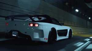 Osaka Night Run - Naoto's Veilside Mazda RX-7