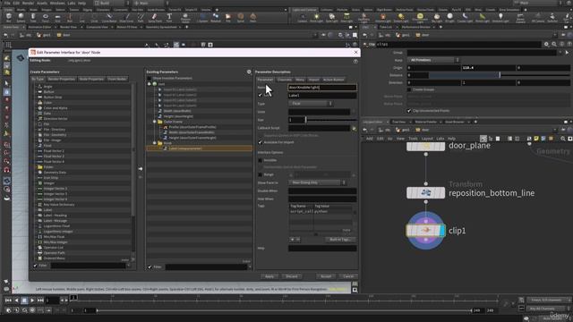 2. Layout the Internal of the Door