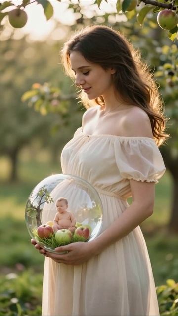 Нежность природы: материнство и волшебство #материнство #природа #красота