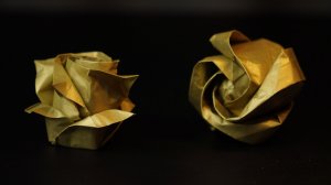 Как создать розу из бумаги с помощью техники оригами - два варианта