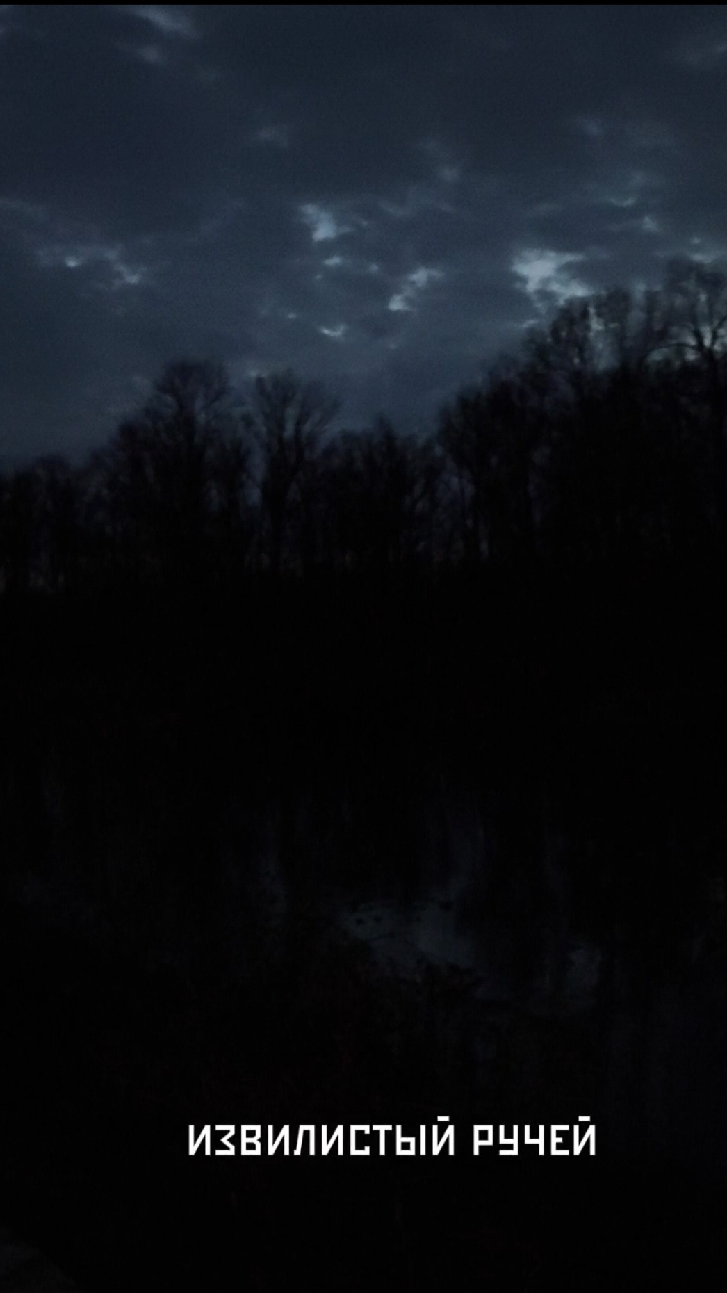 Извилистый ручей