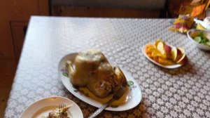 12 апреля. Московская обл.Дача.
Курица на соли.