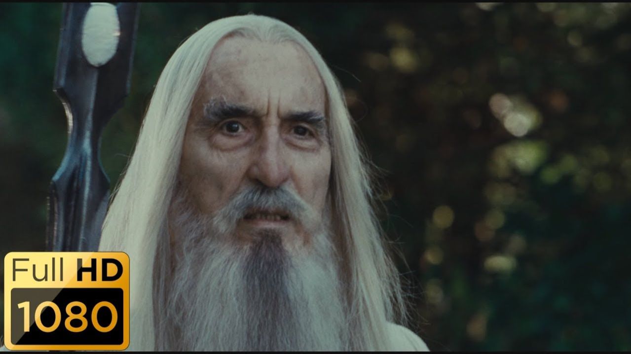 Схватка двух магов. Саруман - предатель. Властелин колец Братство кольца.