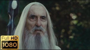 Схватка двух магов. Саруман - предатель. Властелин колец Братство кольца.