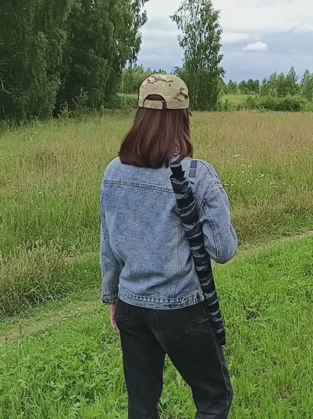 Чехол для зонта трость с лямкой Камуфляжный камыш 60 и 70см.