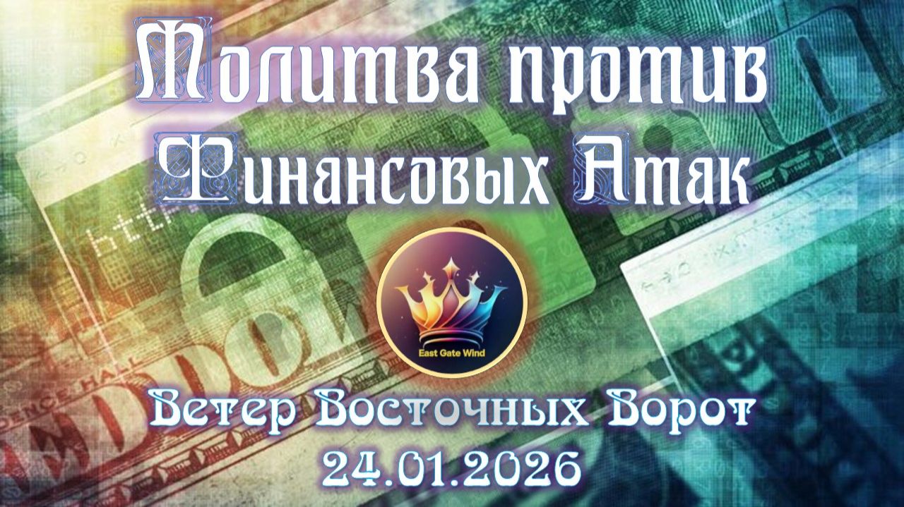 ⚔️🛐💰🛡 Молитва против финансовых атак ⚔️🛐💰🛡