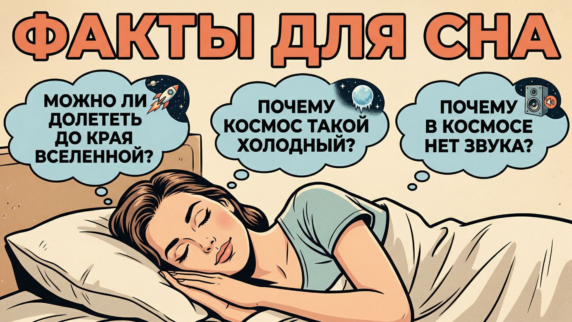 30 фактов про КОСМОС чтобы быстро уснуть. Факты и лекции для сна