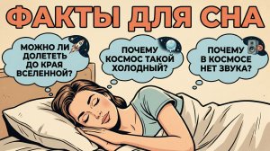 30 фактов про КОСМОС чтобы быстро уснуть. Факты и лекции для сна