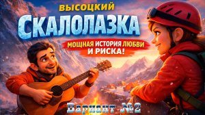 "СКАЛОЛАЗКА" — В.С.ВЫСОЦКИЙ В 3D АНИМАЦИИ (2-й ВАРИАНТ)