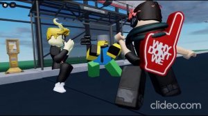 Потасовка на остановке